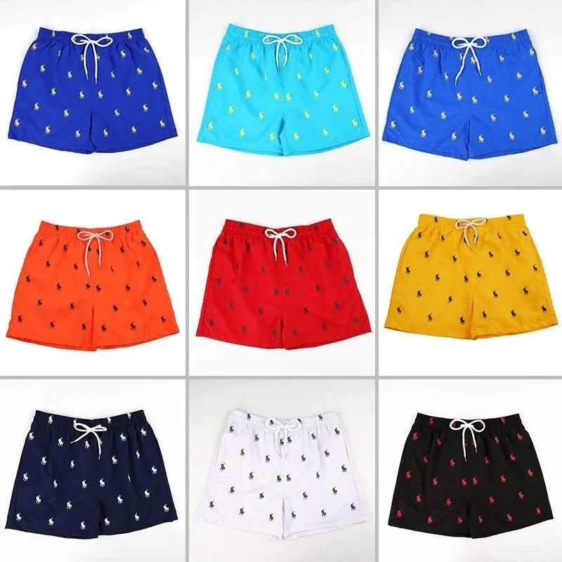 Polo Ralph Lauren Colorful Shorts with Embroidered Pony Logo