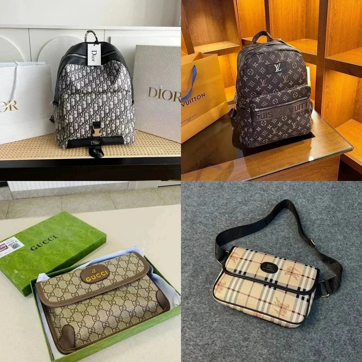 Dior Black Backpack,