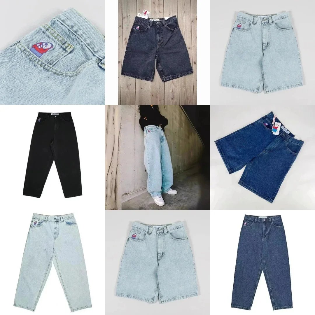 Polar Skate Co. Classic Denim Jeans and Shorts Collection