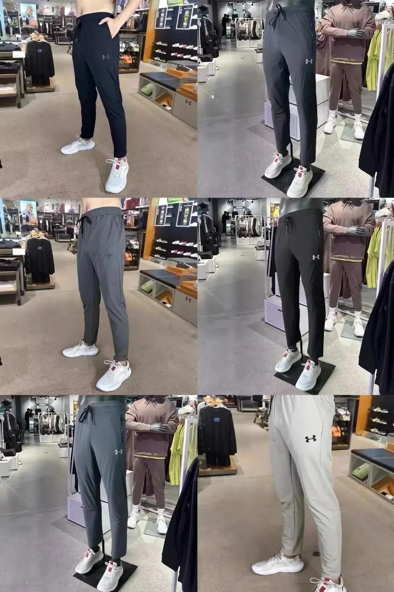 Under Armour Black Slim Fit Sweatpants