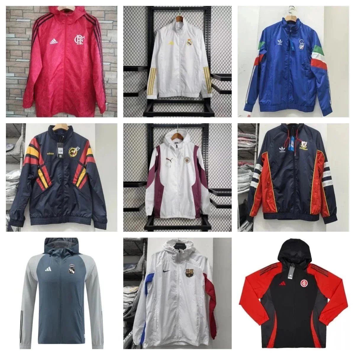 Adidas Blue and Red 