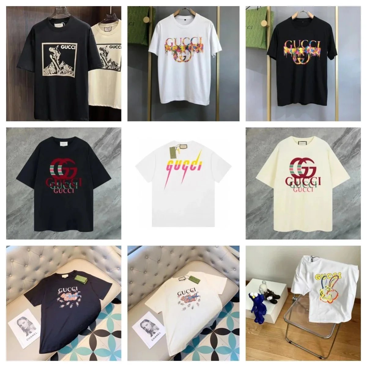 Gucci Black Short Sleeve T-Shirt