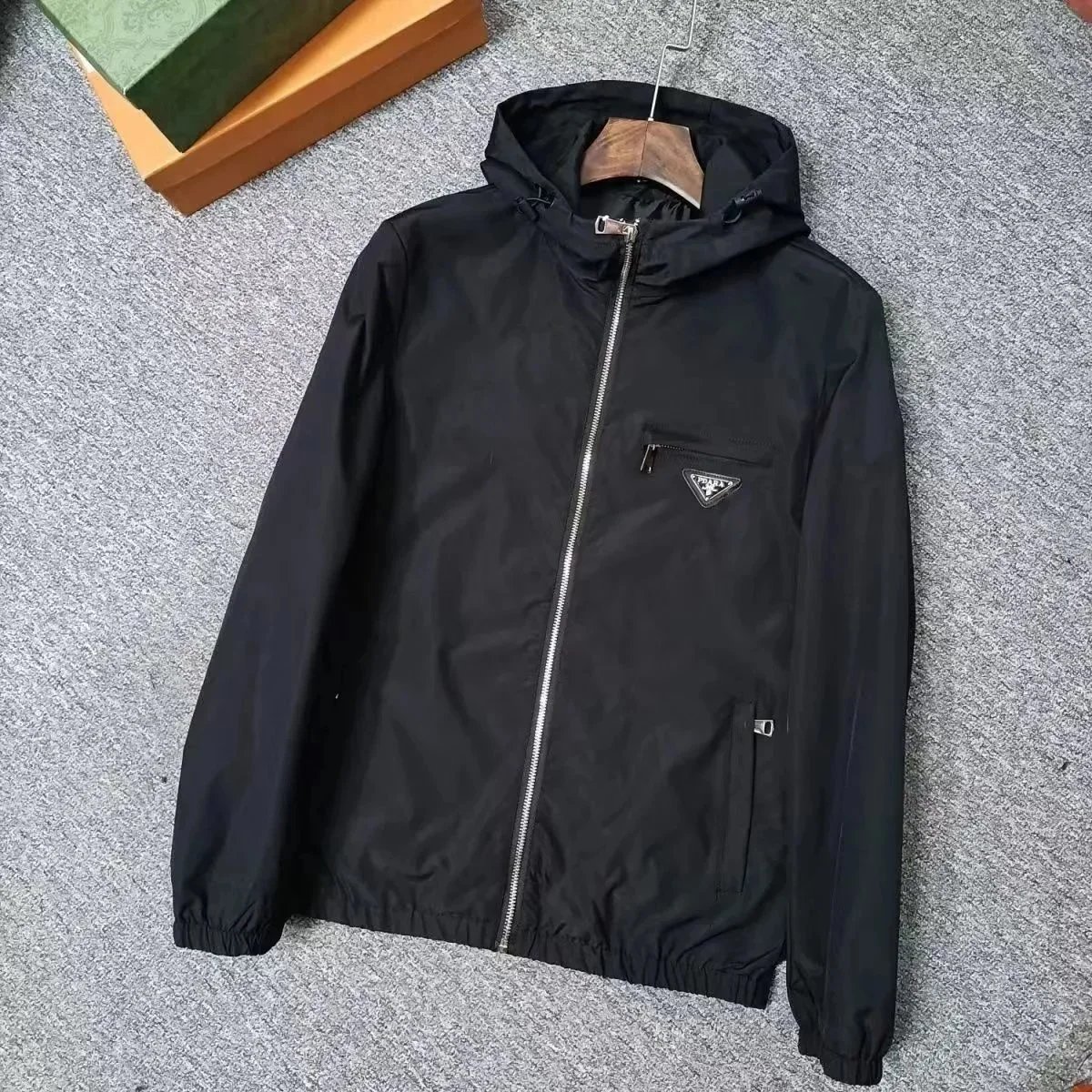 Prada Black Hooded W