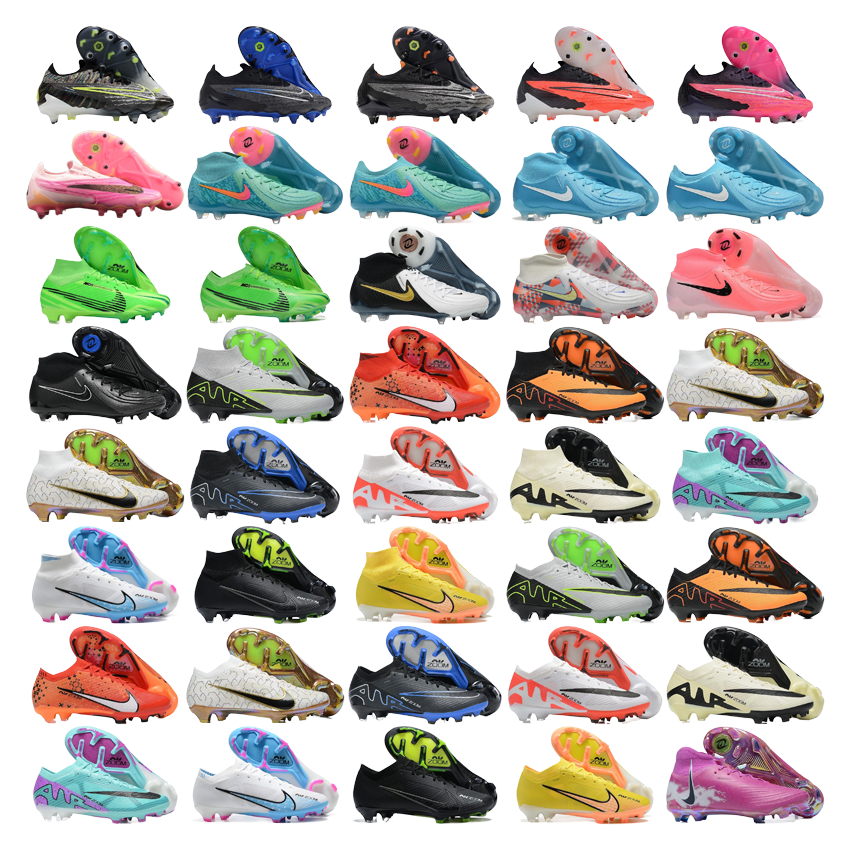 Nike Multi-Color Football Cleats