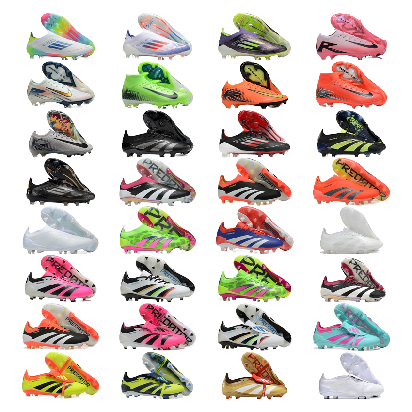 Adidas Predator Football Cleats in Various Colors and Styles