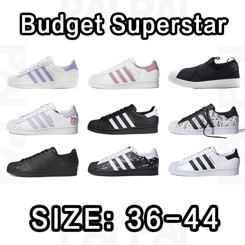 Adidas Superstar Sneakers in Various Colors