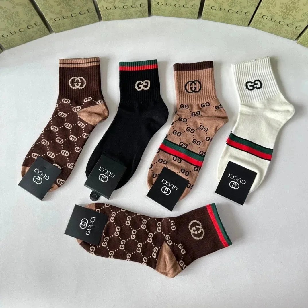 Gucci Patterned Sock