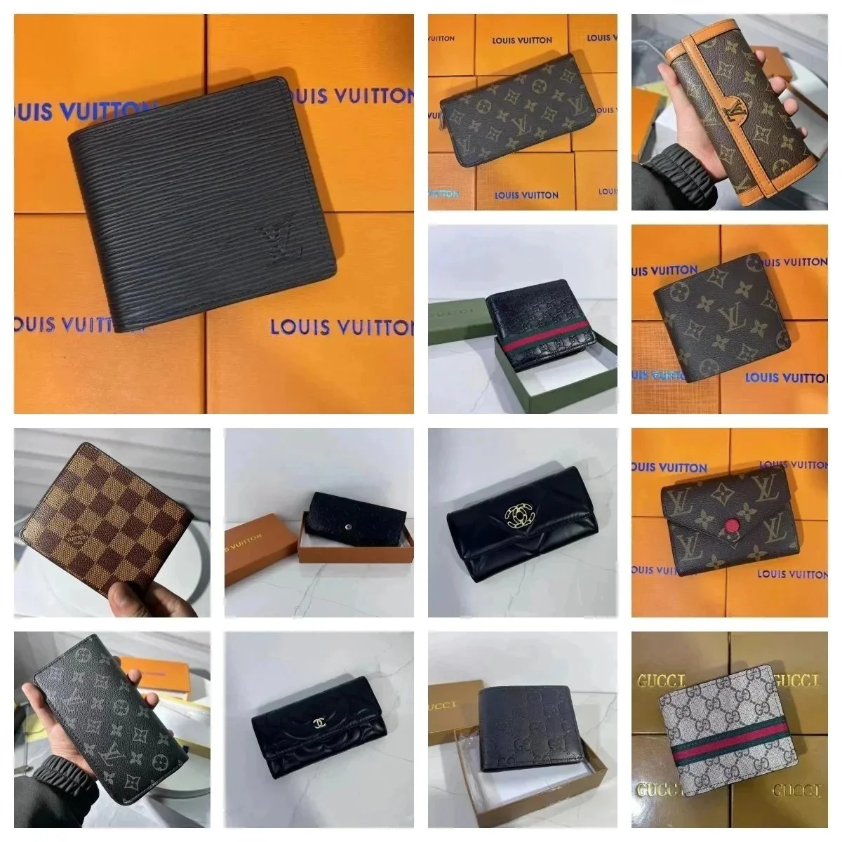 Louis Vuitton Monogram Wallets Collection