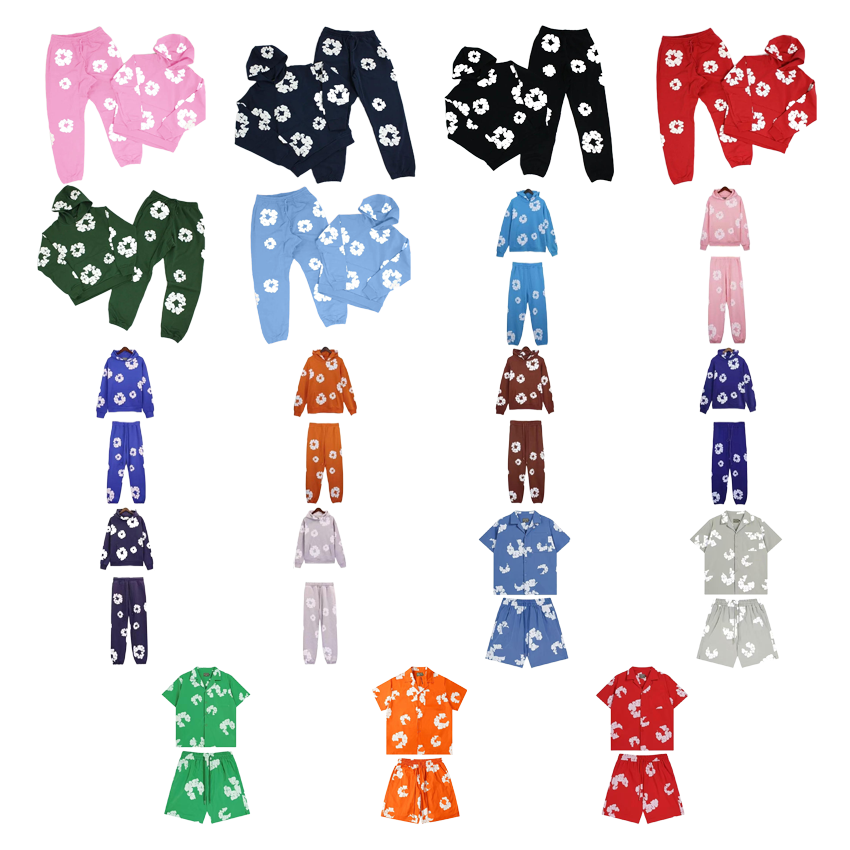 Floral Print Matching Set in Various Colors
