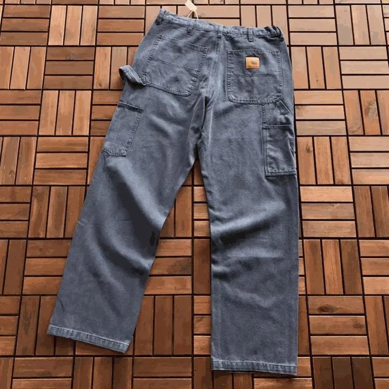 Carhartt Blue Cargo Work Pants