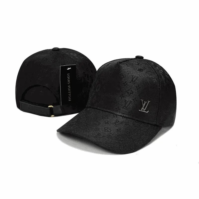Louis Vuitton Black Baseball Cap