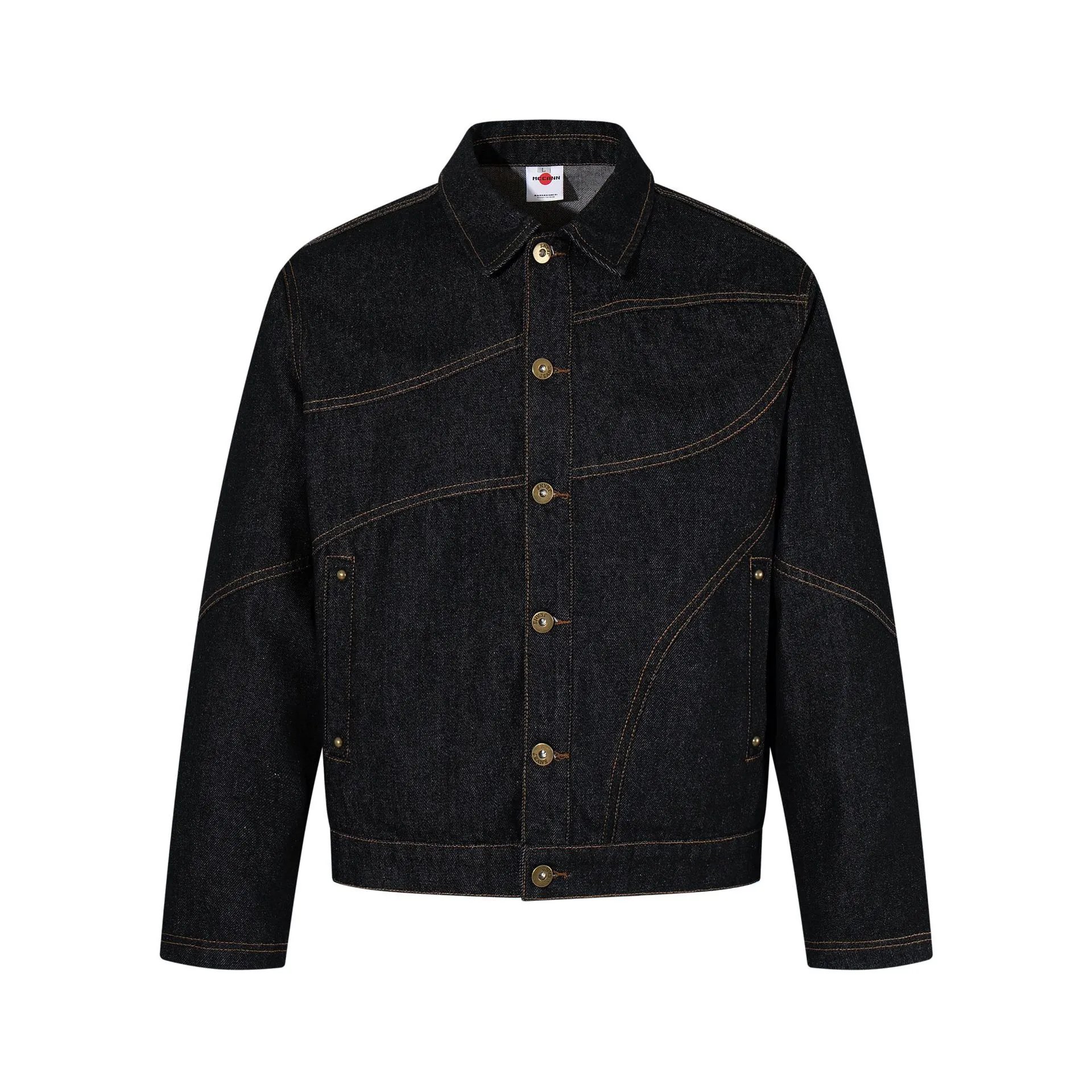 Denim Black Long Sle