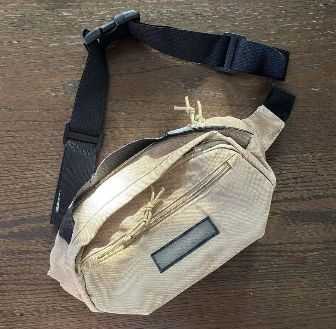 Beige Canvas Waist B