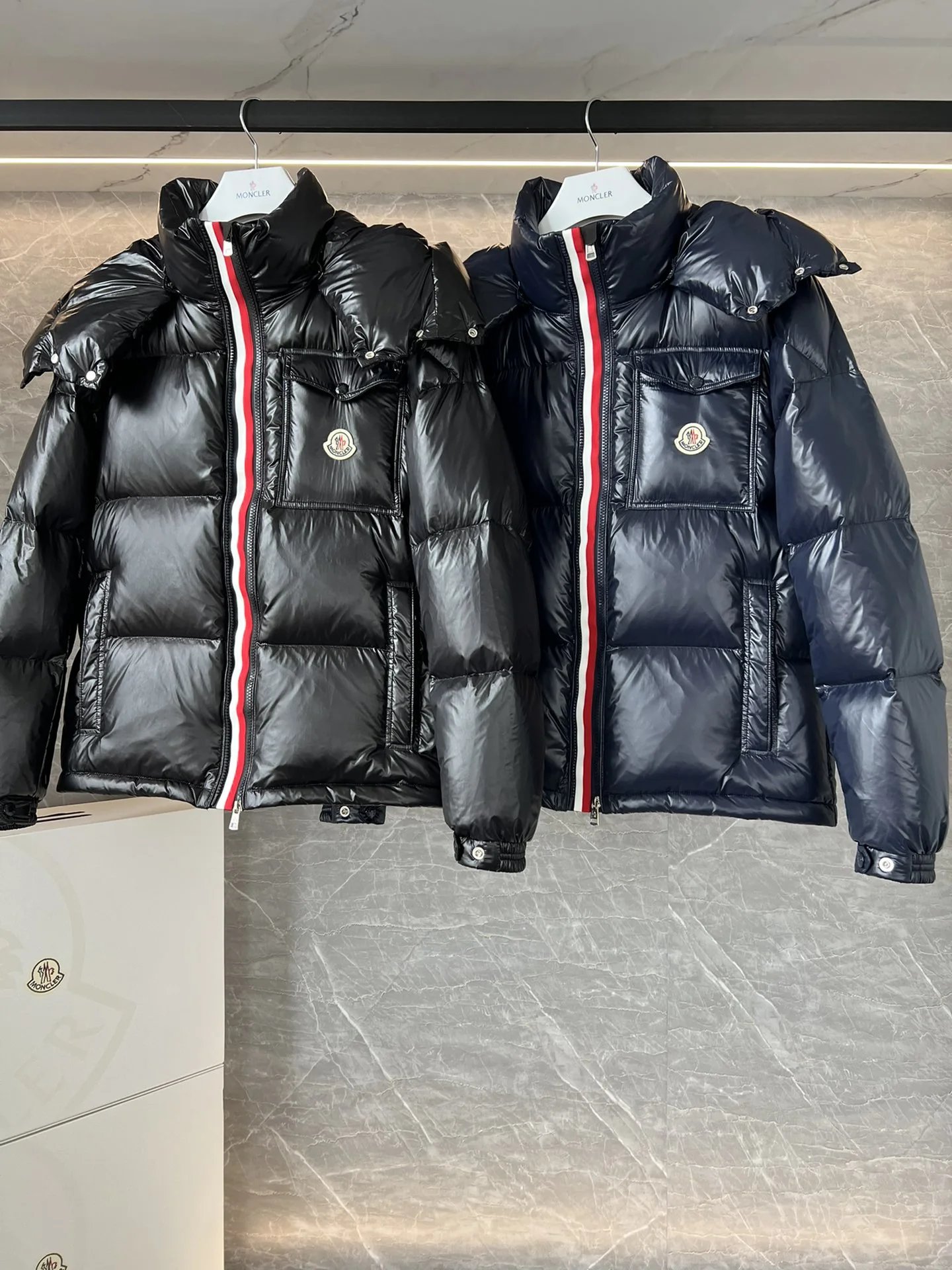 Moncler Black Puffer Jacket