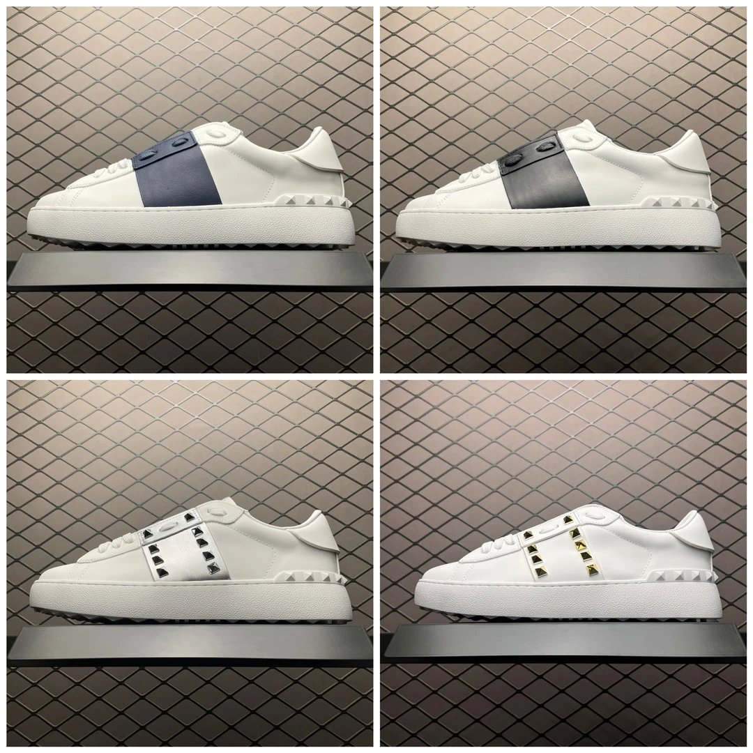 Valentino White Leat