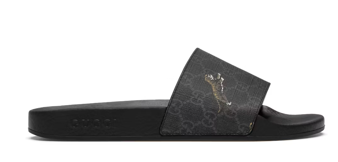 Gucci Black Slide Sa