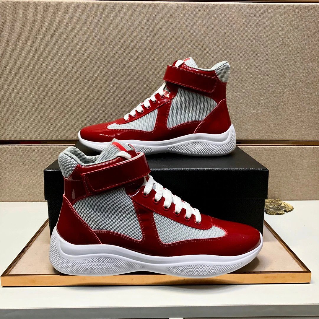 Red and Grey High-To