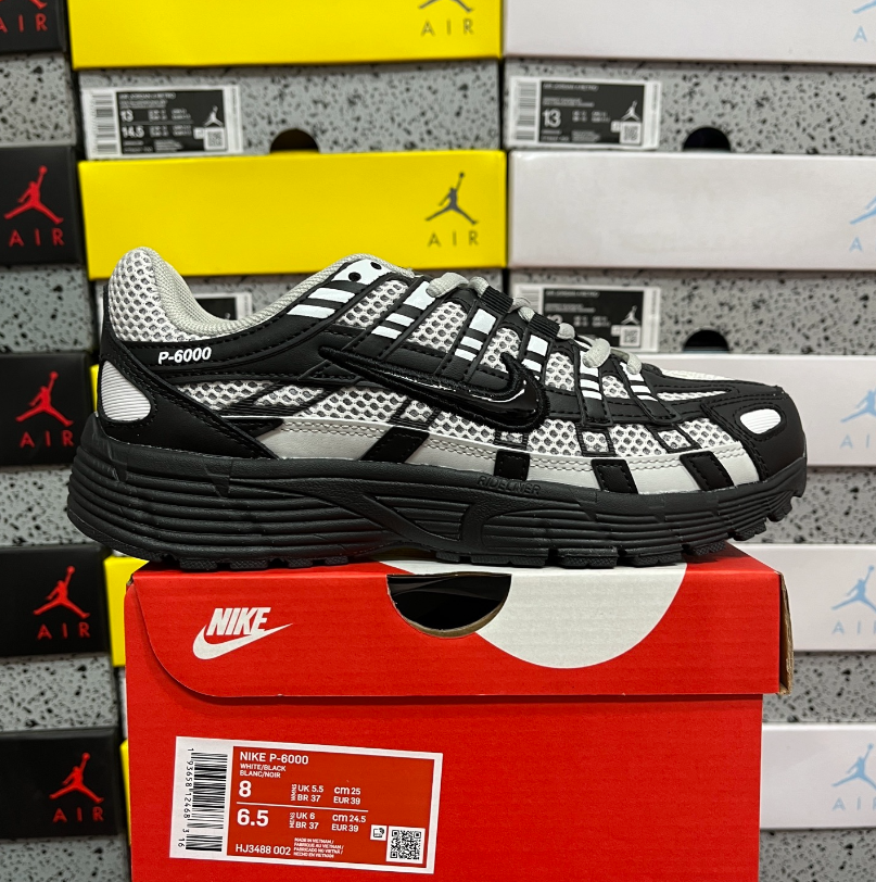 Nike P-6000 White/Black Sneakers