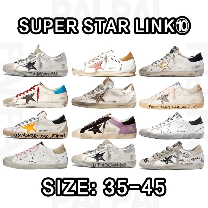 Golden Goose Super Star Link Sneakers