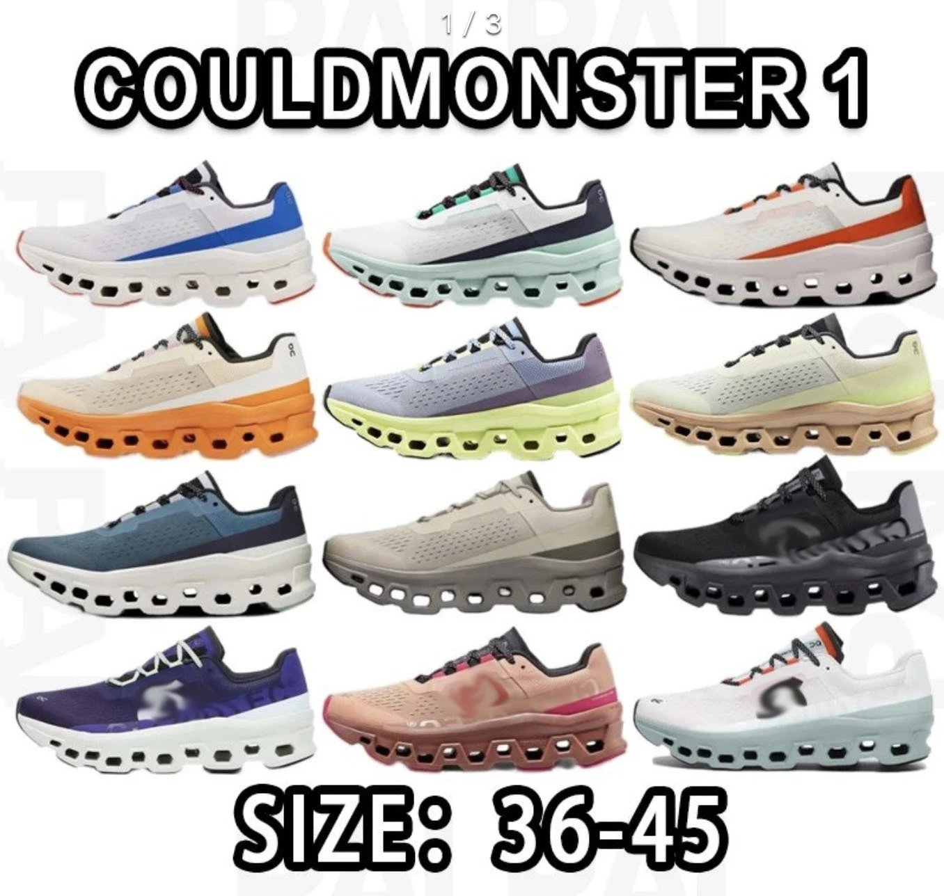 On Cloudmonster 1 Running Shoes