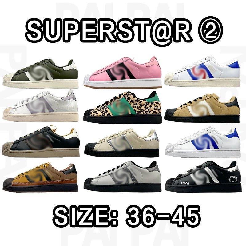 Superstar 2 Sneakers in Various Colors and Styles