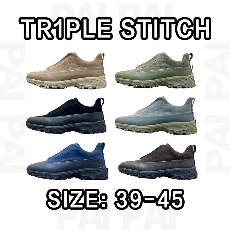 Triple Stitch Low Top Sneakers