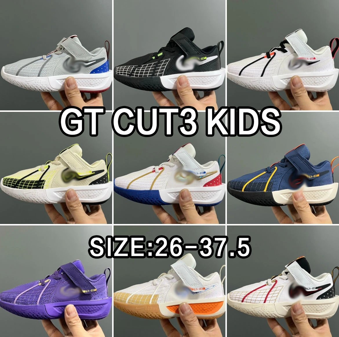 Nike GT Cut3 Kids Basketball Shoes