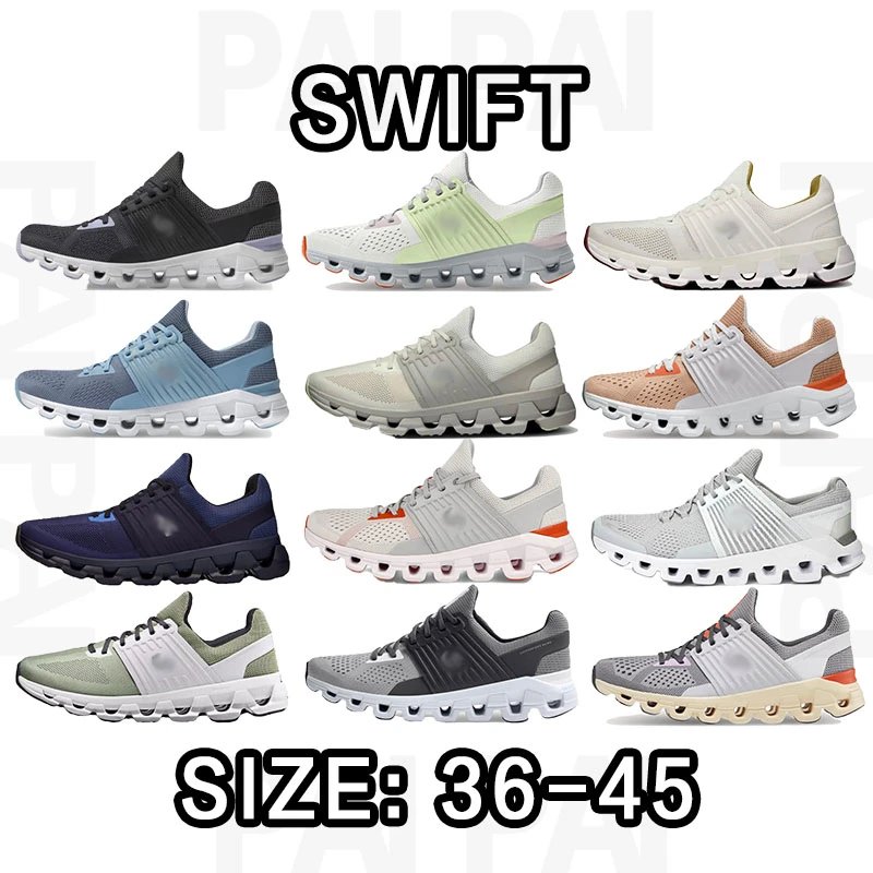 Swift Running Shoes in Various Colors, Size 36-45