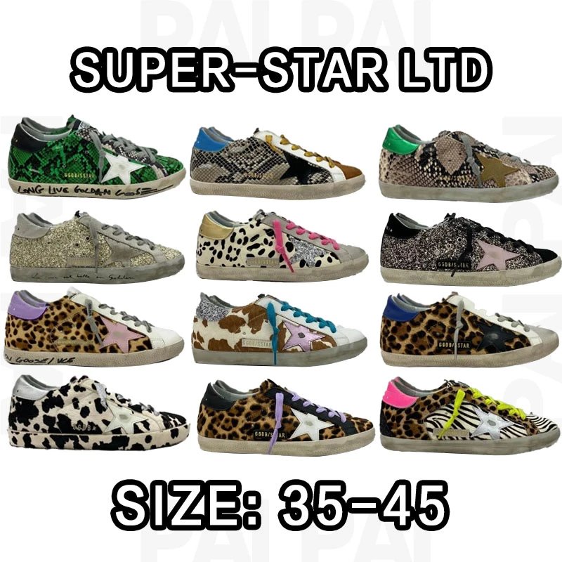 Super-Star LTD Animal Print Low Top Sneakers