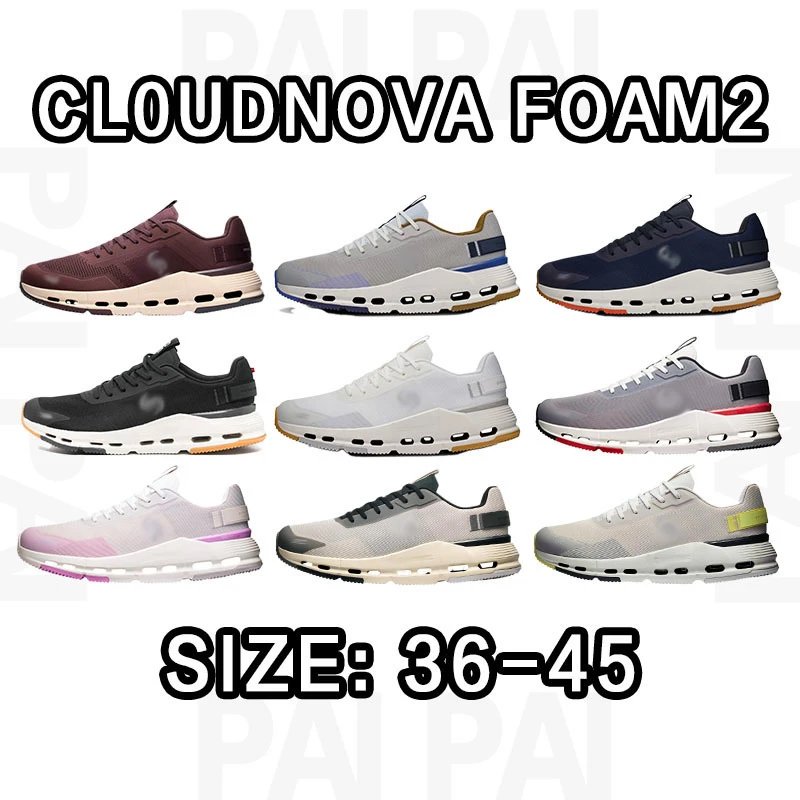 Cloudnova Foam2 Running Shoes in Various Colors