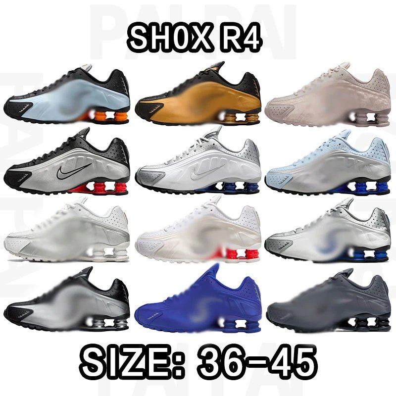 Nike Shox R4 Sneakers in Various Colors