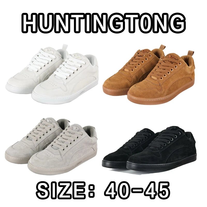 Huntington Tong Suede Low Top Sneakers