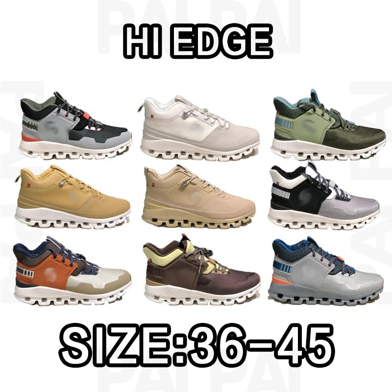Hi Edge Multicolor High-Top Sneakers Size 36-45