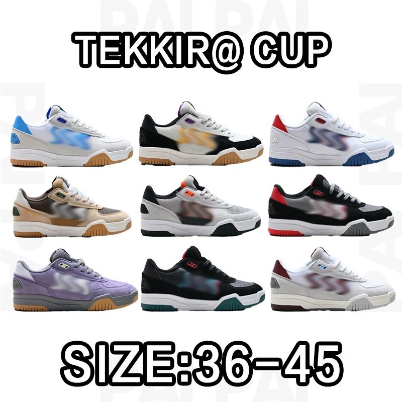 Tekkira Cup Low-Top Sneakers in Various Colors