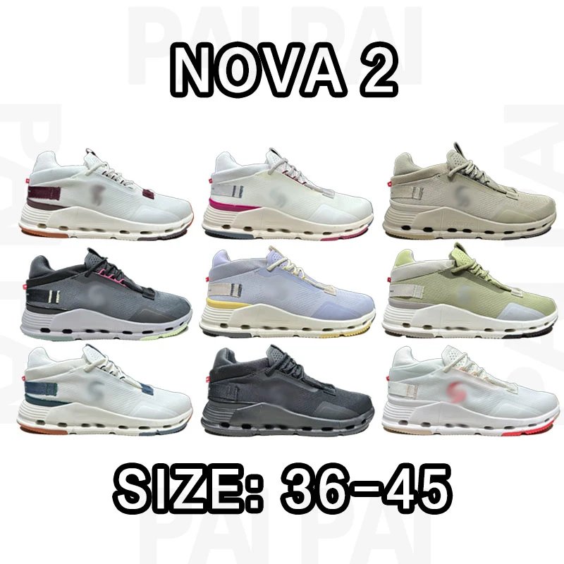 Nova 2 Sneakers in Various Colors, Size 36-45