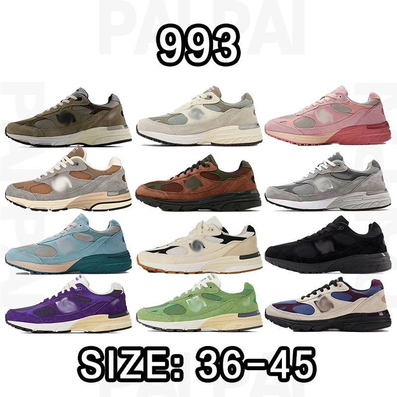 New Balance 993 Sneakers in Various Colors