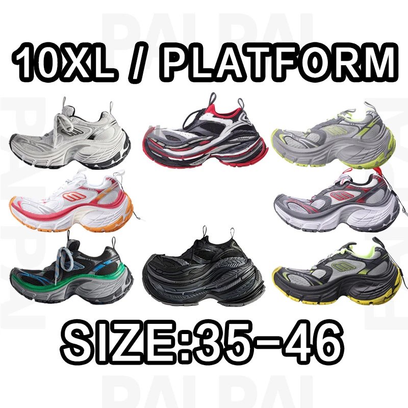 Platform Sneakers 10XL Size 35-46