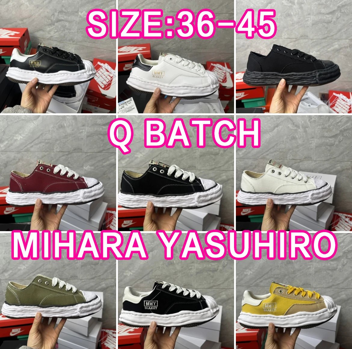 Mihara Yasuhiro Low Top Sneakers