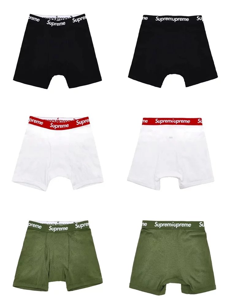 Supreme Black, White