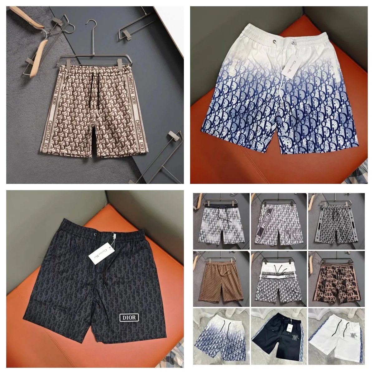 Dior Brown Patterned