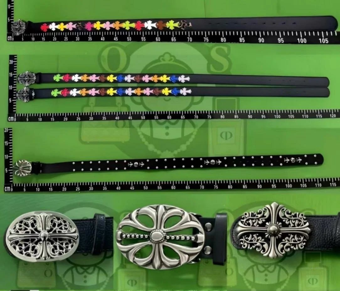 Black Leather Belt w