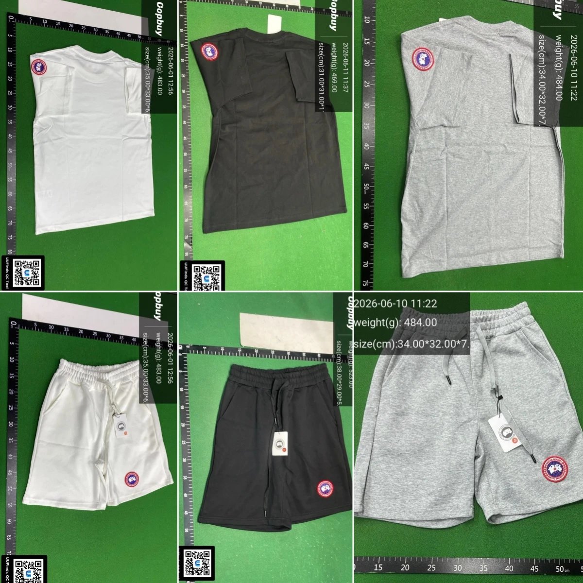 Canada Goose White T