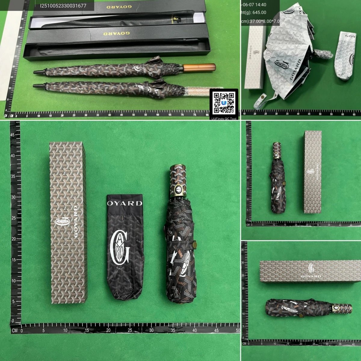 Goyard Black Folding