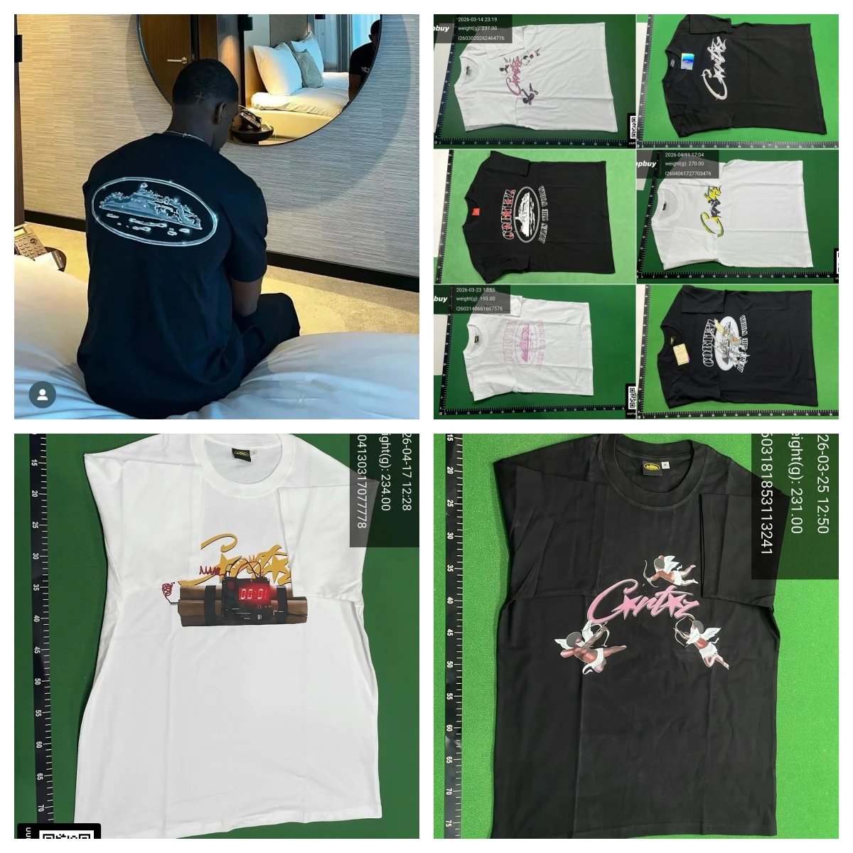 Crtx Black Graphic T