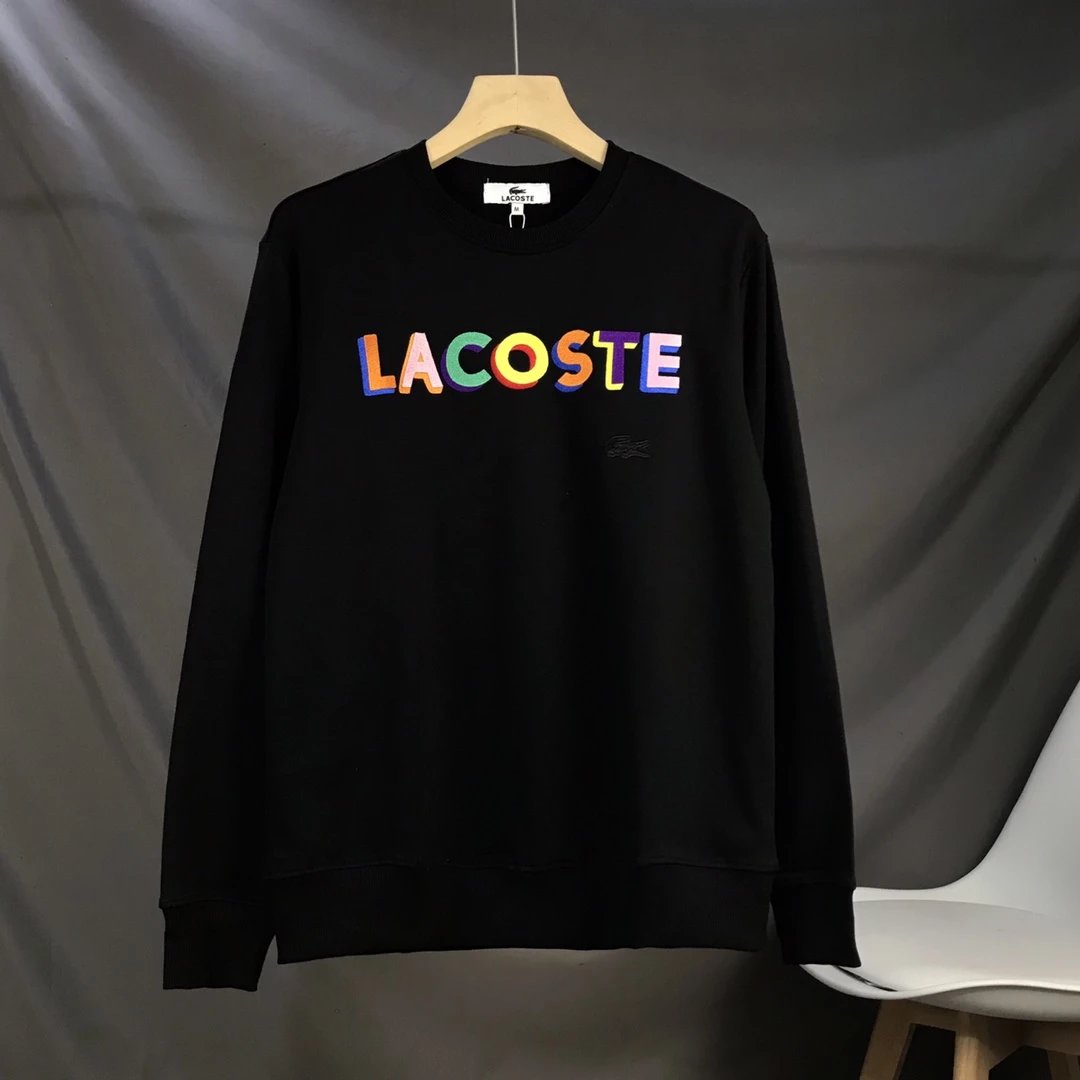 Lacoste Black Long Sleeve Sweatshirt
