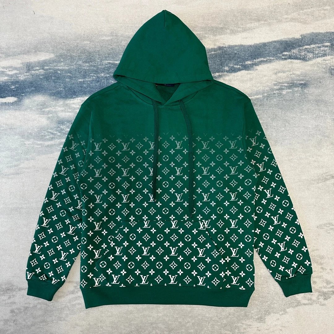 Louis Vuitton Green Monogram Hoodie