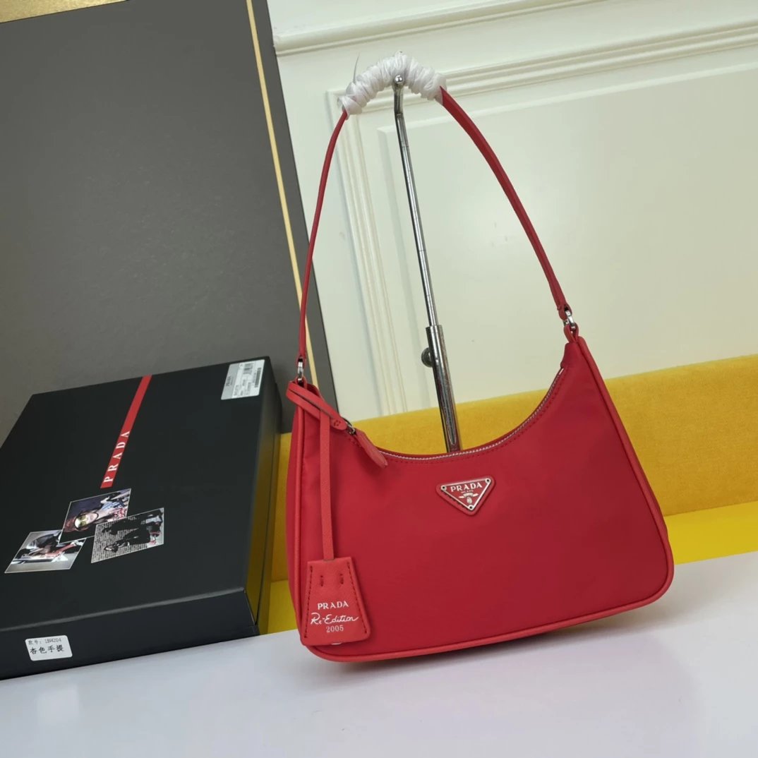 Prada Red Shoulder Bag
