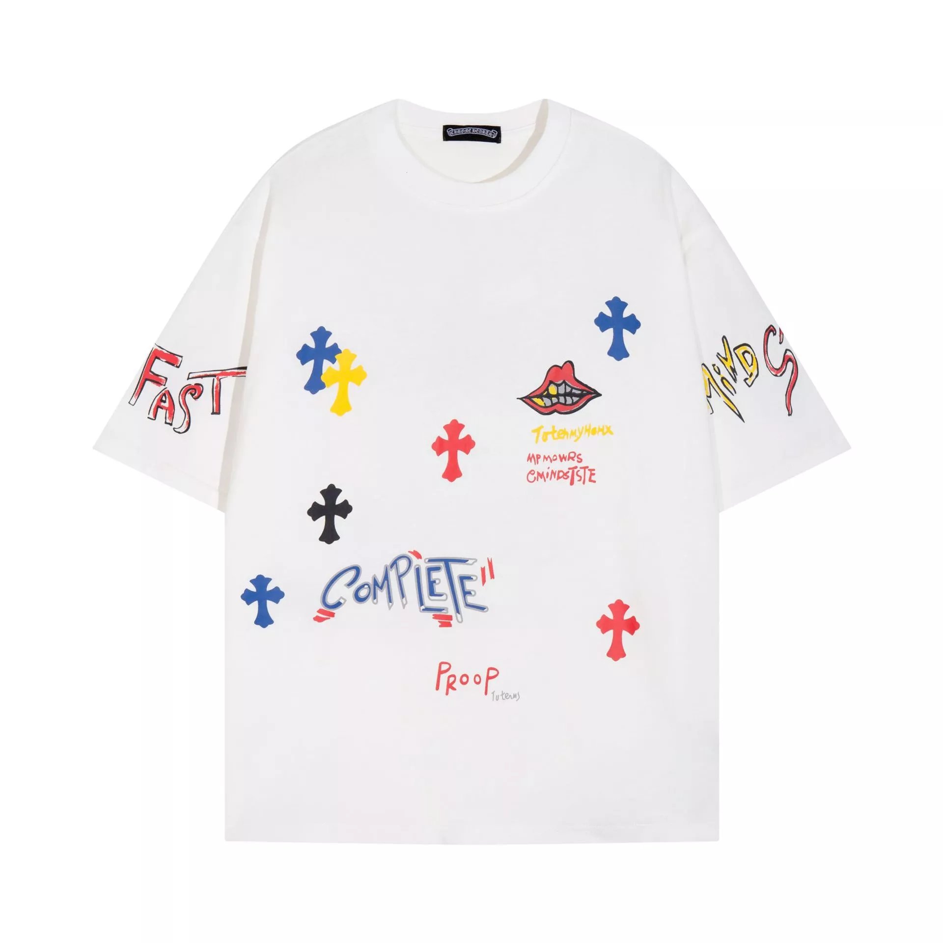ToteMyHox White Graphic T-Shirt