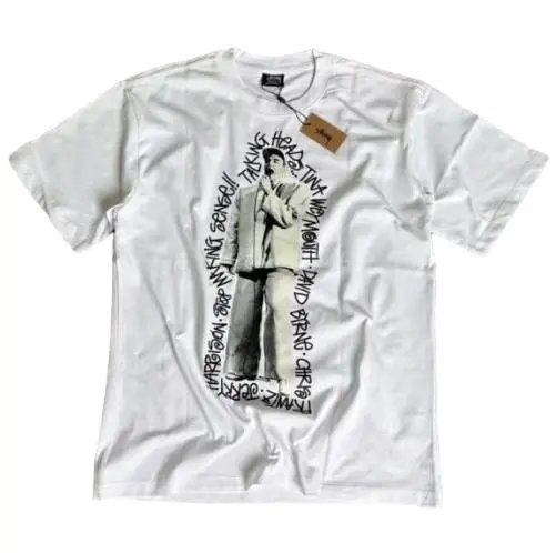 White Graphic T-Shir