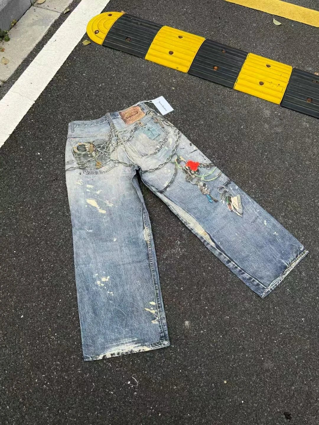 Distressed Blue Deni